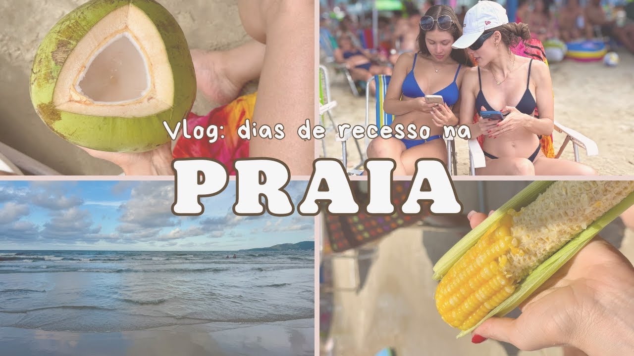 VLOG: Ano Novo em ITAPEMA (quase perdemos a cachorra! 😂)