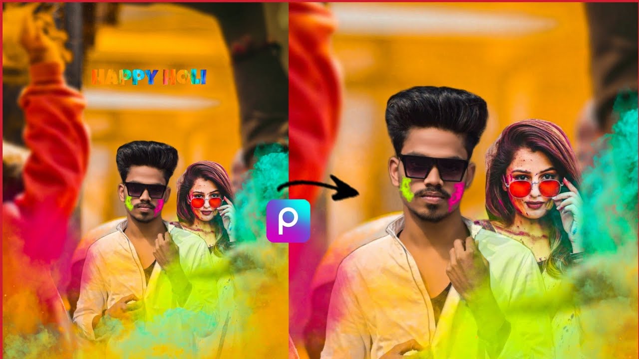 New Holi Special Photo Editing Tutorial 2023 🔥 || Happy Holi Photo Editing Picsart New Tutorial