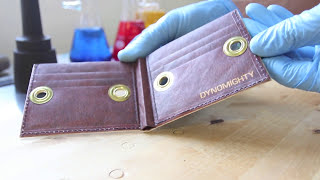 How Strong is a Tyvek® Wallet by DYNOMIGHTY? It's not a paper wallet, it's a Mighty Wallet