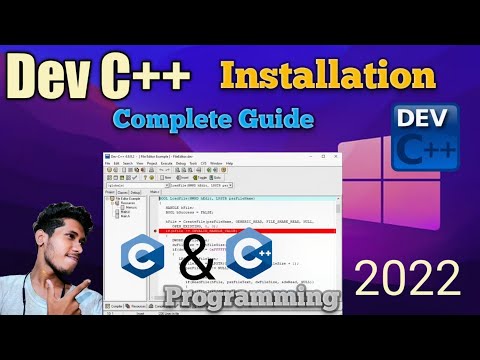 How to install Dev C++ on Windows 10 or Windows 11 | Complete Installation Guide 2022 | #engineering
