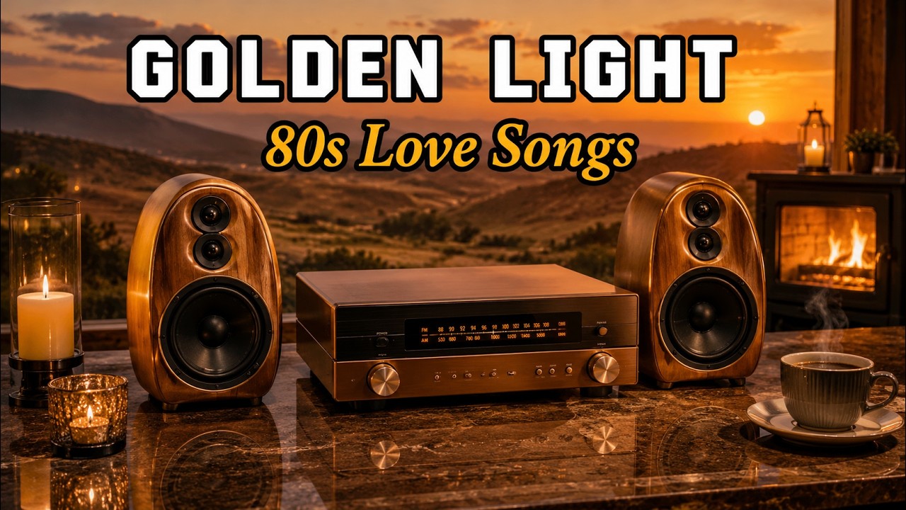 80s Nostalgic Love Songs – Golden Light | Warm & Emotional Sunset