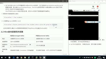 Python推荐系统Hive 和 HBase：4.6 Hive的基本使用