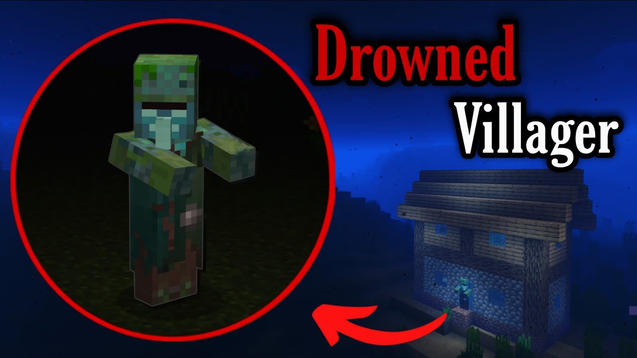 If you find a Village House under water, Don't enter it! (Minecraft Creepypasta)