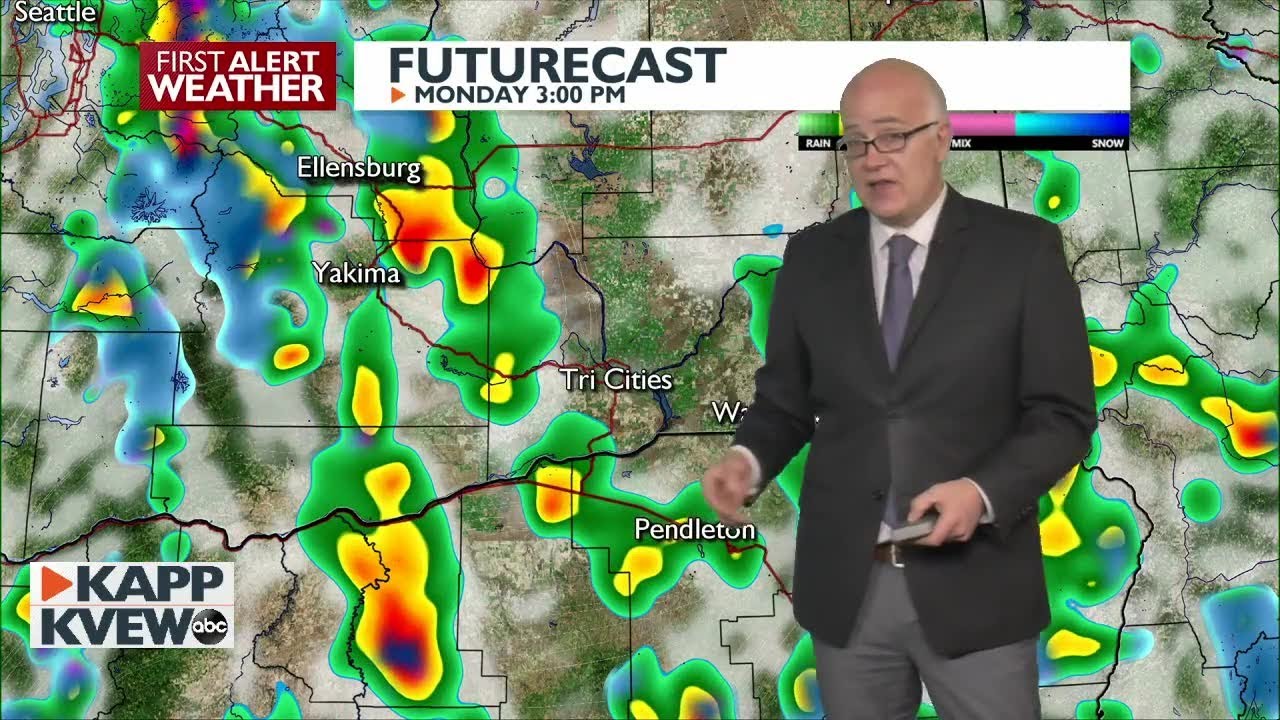 First Alert Forecast - Scattered showers likely in our afternoon and ...