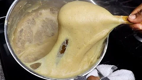 FUFU RECIPE : HOW TO PREPARE PLANTAIN FUFU . EAT THIS IF YOU’RE DIABETIC & ON A LOW CARB DIET.