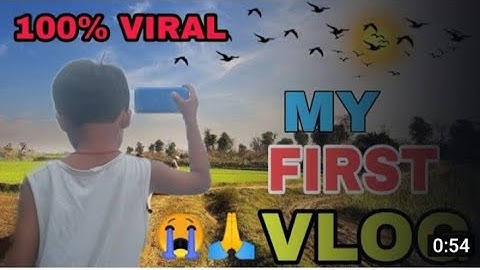 MY FIRST VLOG ♥️|| MY FIRST VLOG ON YOUTUBE|| #myfirstvlog @ bablu banna vlog @manoj dey