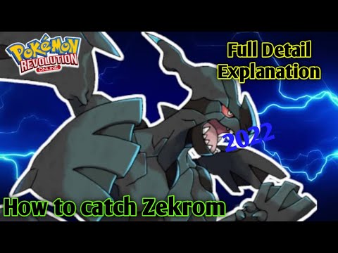 How to catch zekrom, Full Detail Video