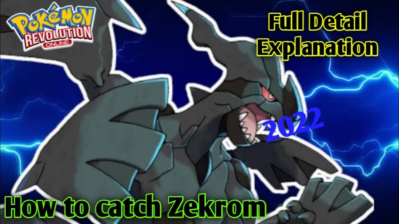 How to catch zekrom, Full Detail Video