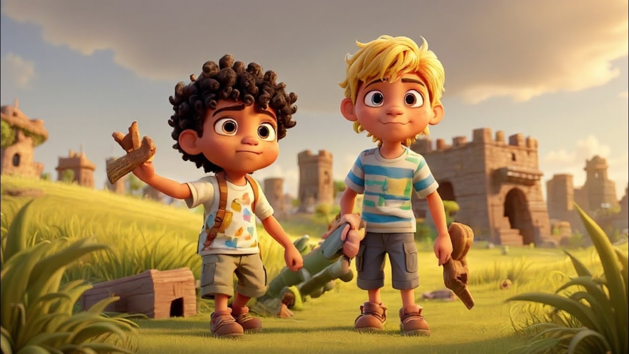 Building Dreams: Kareem's Fort Adventure. A read aloud story for kids.