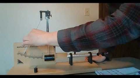 Ballistic Pendulum and Data