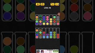 Ball Sort Puzzle Level 119 Walkthrough