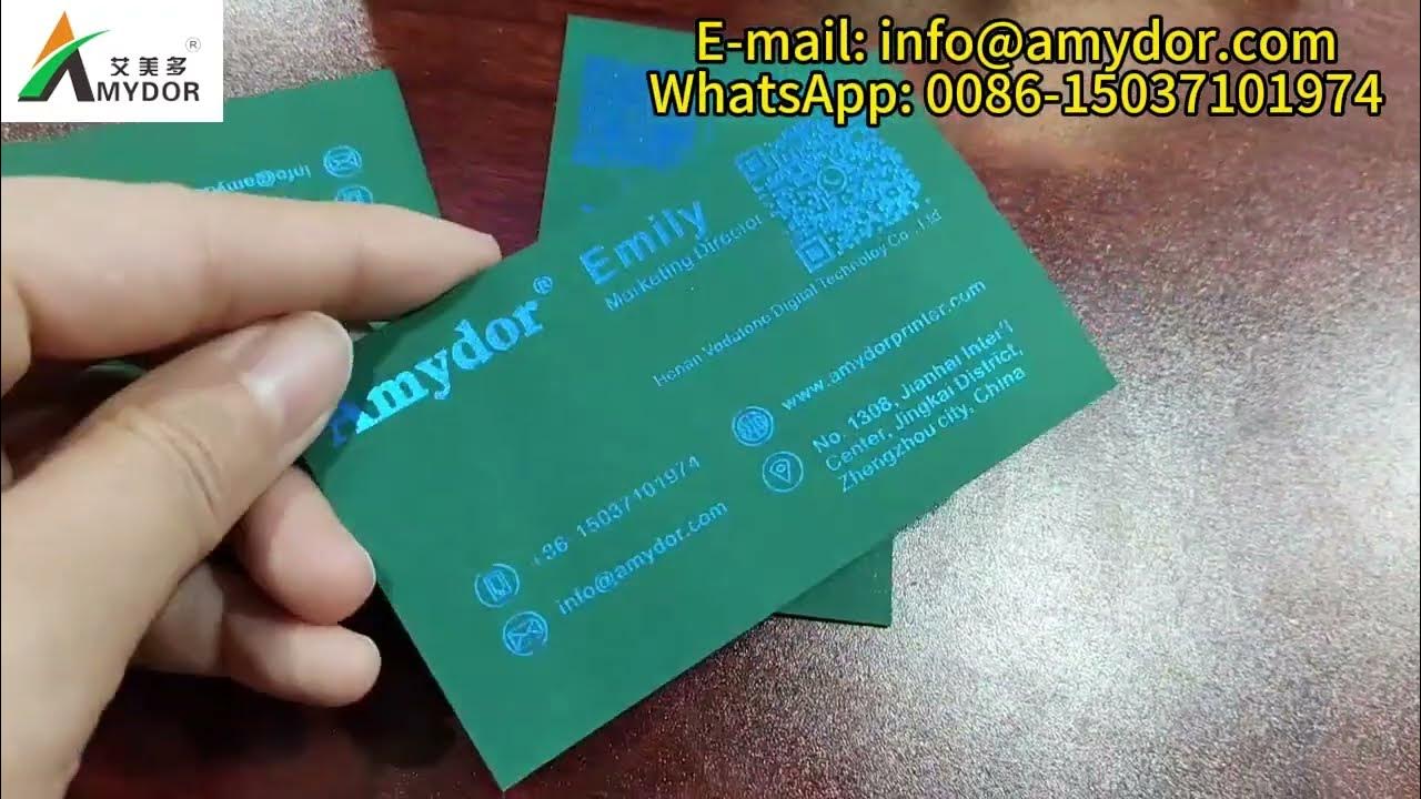 Business Cards Print & Cut Solution - Auto Sheet Feeding 