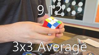 9.12 PR 3x3 Average (9.34 Mo3R) | Westport Summer 2026