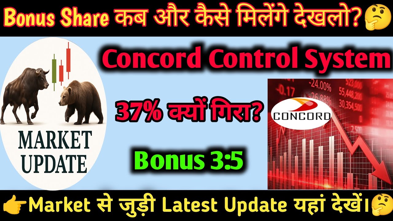 Concord Control Systems Ltd latest news | Concord Control Systems Ltd bonus news | Mr. Dkay