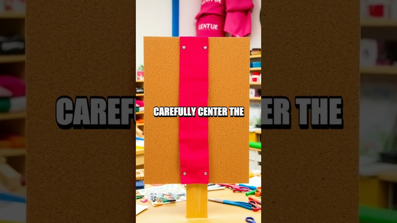 Creating a DIY Fabric-Covered Bulletin Board