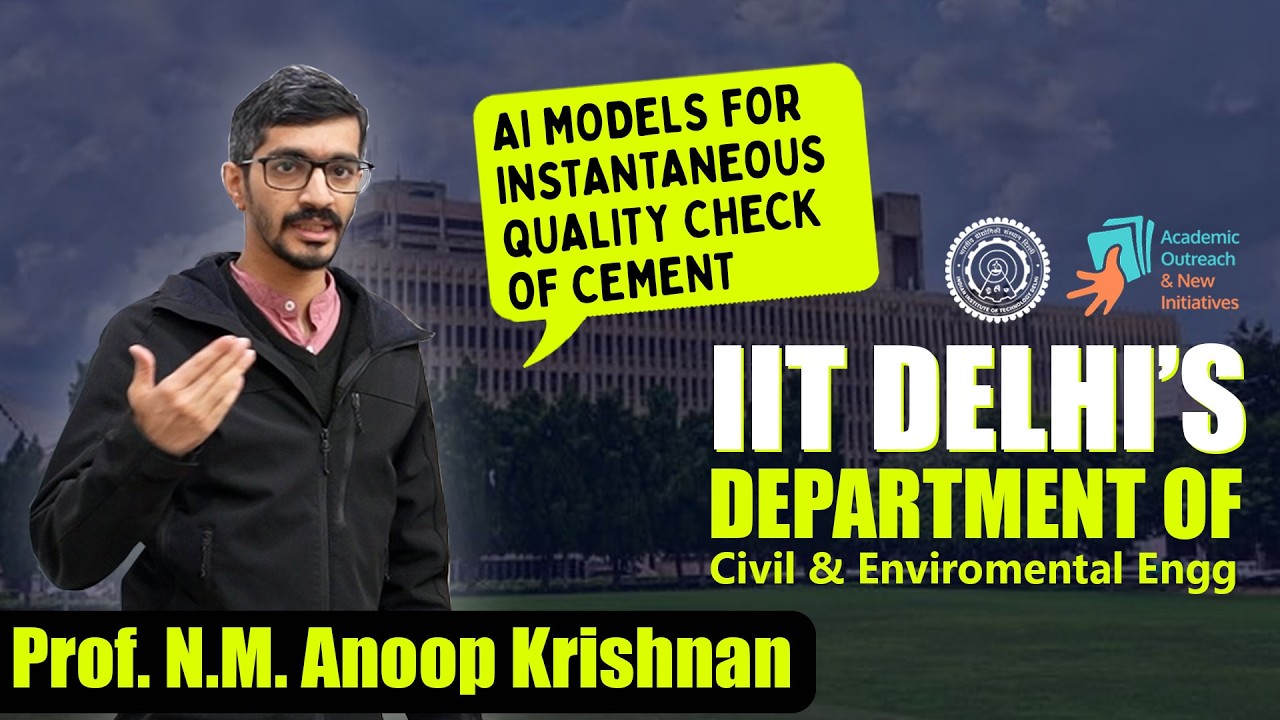 Преподавательский состав: проф. Н. М. Ануп Кришнан | Кафедра гражданского строительства, Индийски...