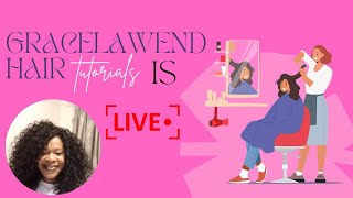 GraceLawendhair Braids and hair  Tutorial is live beginners friendly