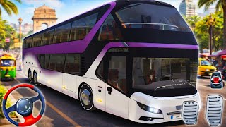Bus Simulator : Ultimate 2026 - City Bus Driving 3D | India 🇮🇳 | Bus Game Android Gameplay Video screenshot 4