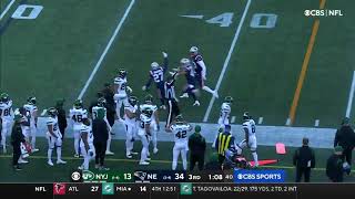Celebrity JC Jackson Interception | Patriots vs Jets Wealth