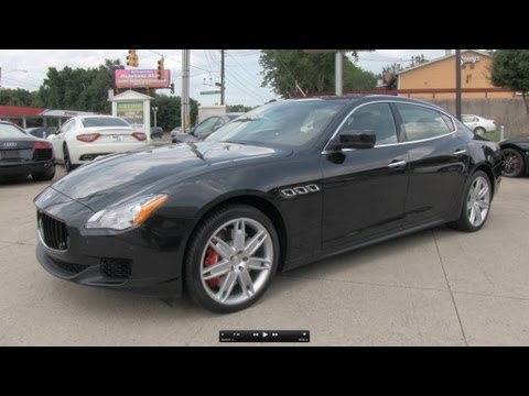 2014 Maserati Quattroporte GTS Start Up, Exhaust, and In Depth Review