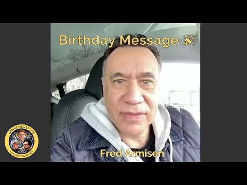Fred Armisen's Birthday