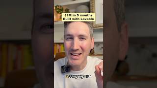 Someone built an app with Lovable and scaled it to $1M in 5 months. #ai #lovable #vibecoding