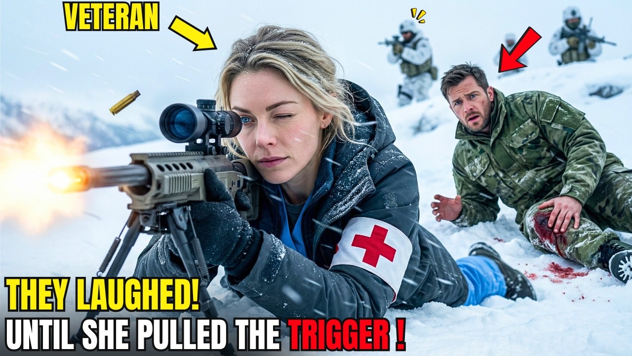 Rookie Nurse Was Visiting Her Husband — Until the Base Was Ambushed and She Took the Sniper Rifle