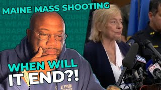 THERAPIST REACTS to Maine Mass Shooting | Why Common Sense Gun Laws Help Our Mental Health #news