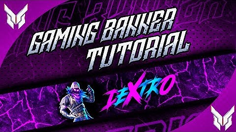 🔥HOW TO MAKE GAMING BANNER ON ANDROID TUTORIAL | PS CC : PIXEL LAB :- KING GAMING