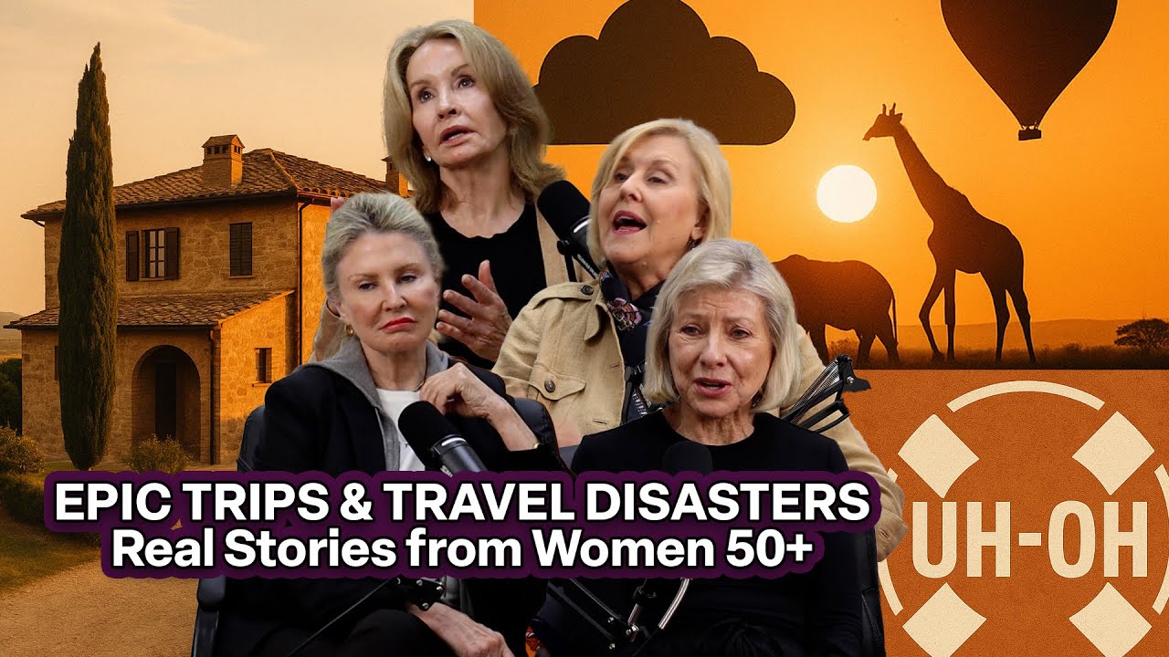 Crazy Good Ageing Epic Trips & Travel Disasters — Real Stories from