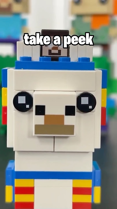 this LEGO minecraft llama has a secret...