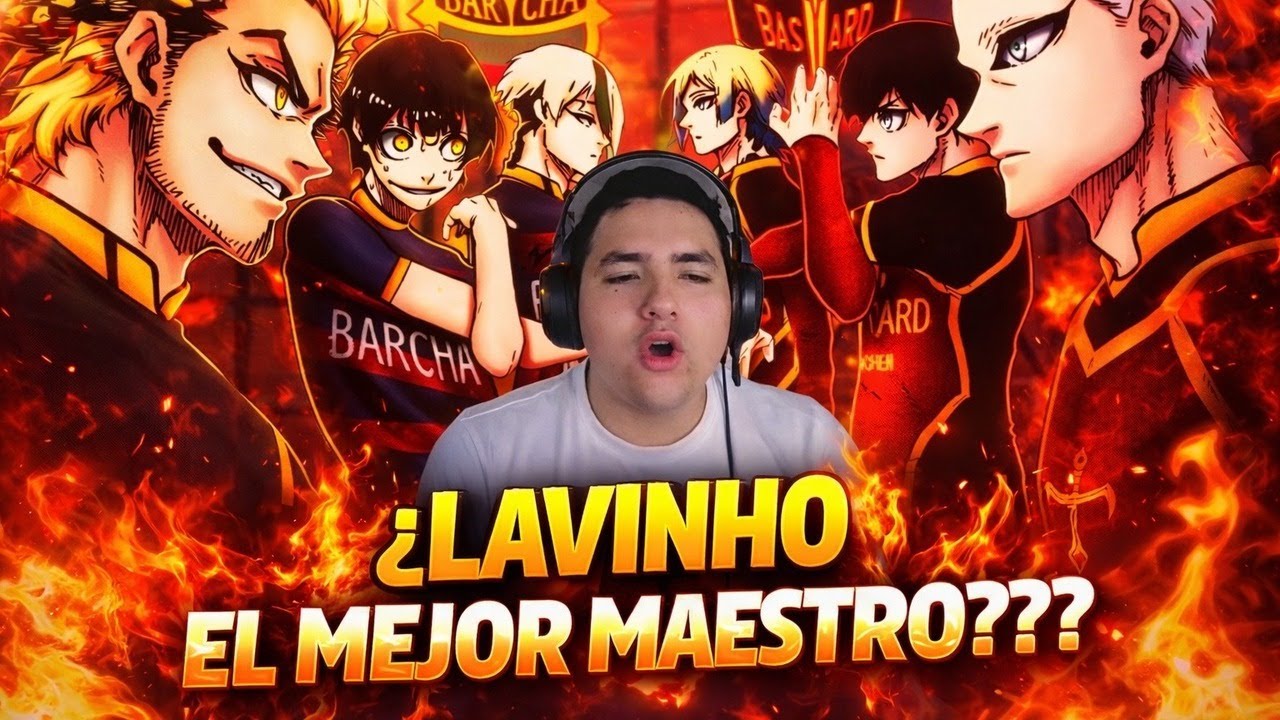 LAVINHO HUMILLO A ISAGI!!! BASTARD VS BARCHA RAP KBALLERO REACCION+SORPRESA