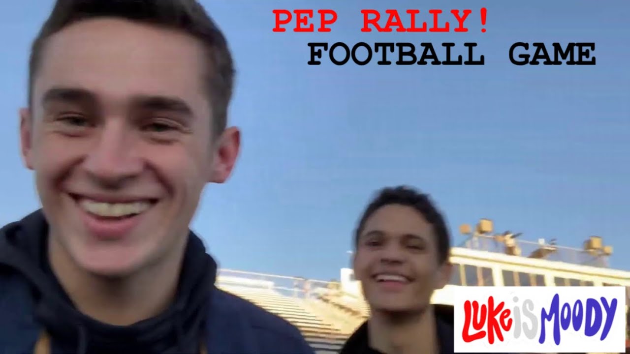 SENIOR YEAR Table Surfing, Pep Rally, and Football Game YouTube