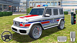 Mercedes Benz Police City Car Driving School Simulator 2024 - Police Chase Cop - Android Gameplay #9 screenshot 2