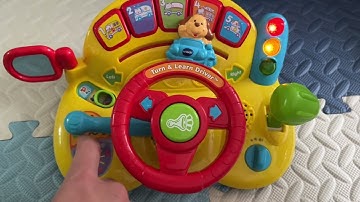 Tech Turn & Learn Driver Baby Toy Demonstration