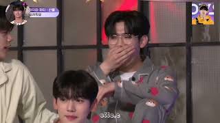 [ #BOYSPLANET ] Junhyeon testing how much cookies fit in Taerae's mouth