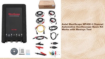 Autel MaxiScope MP408 4 Channel Automotive Oscilloscope Basic Kit Works with Maxisys Tool