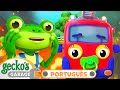 Caminhão-Bebê de Bombeiros! | 2 HORAS DO GECKO BRASIL! | Desenhos Animados Infantis em Português