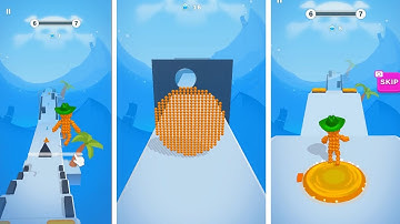 Pixel Rush Obstacle Course Gameplay - All levels android ios games #3 | Play Gamerz