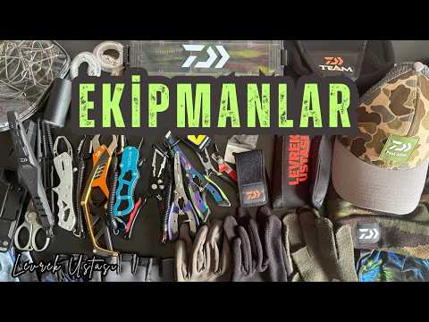 LEVREK AVINDA OLMAZSA OLMAZ EKİPMANLAR !.. Atçek Spin ve LRF Çipura, Lüfer Balık Avı Malzemeleri