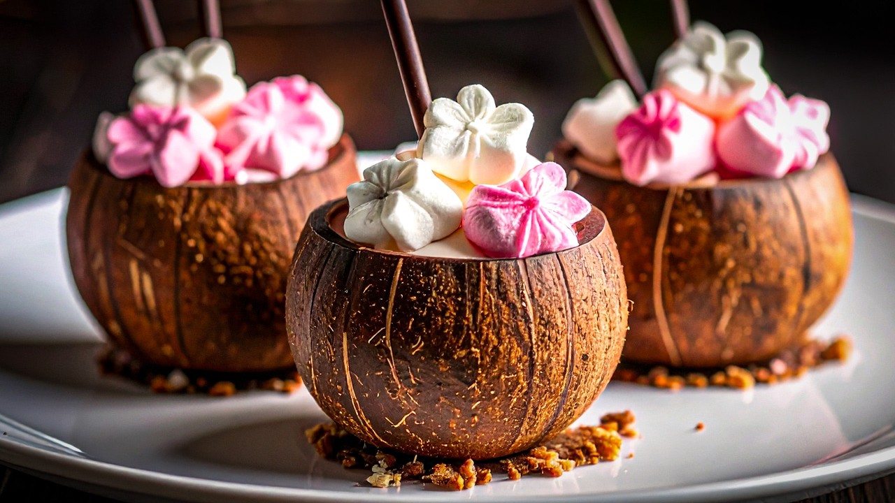 Все просят этот рецепт! 🥥 Самый красивый десерт «Кокос»