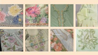 ✨ Beautiful Shadow Work Embroidery Designs | Relaxing Music | Hand Embroidery Inspiration 2025