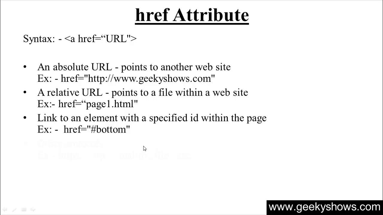 A href alt. Атрибут href.