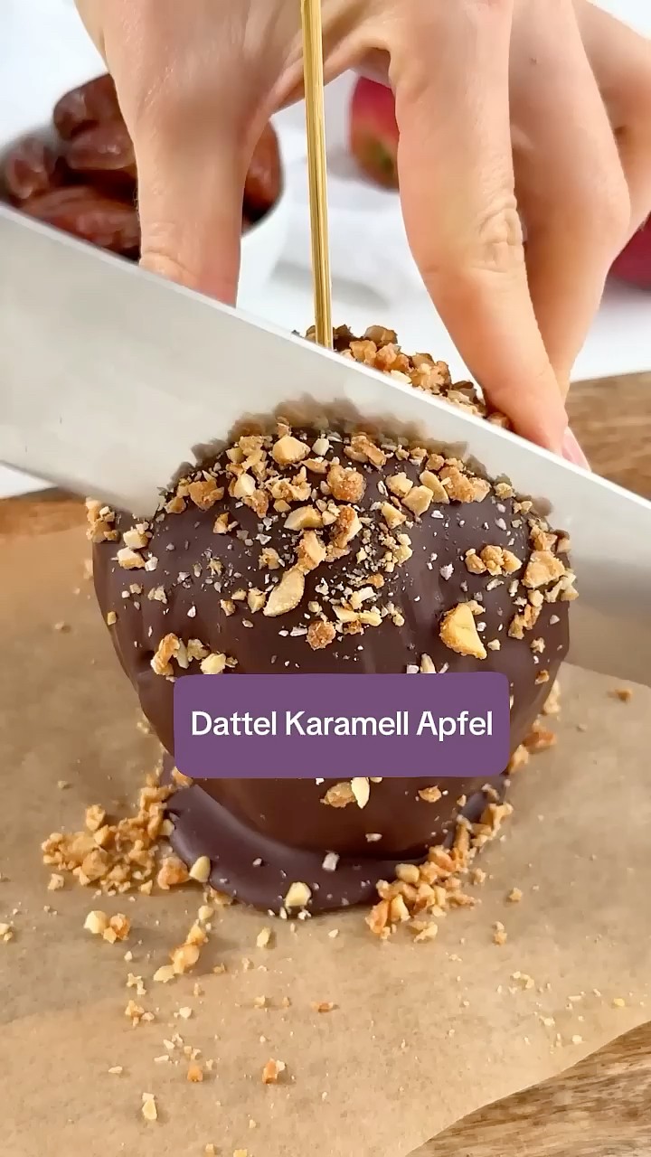 Dattel-Karamell-Apfel – Paradiesapfel mal anders 🍎 ️ | REWE Deine Küche ...