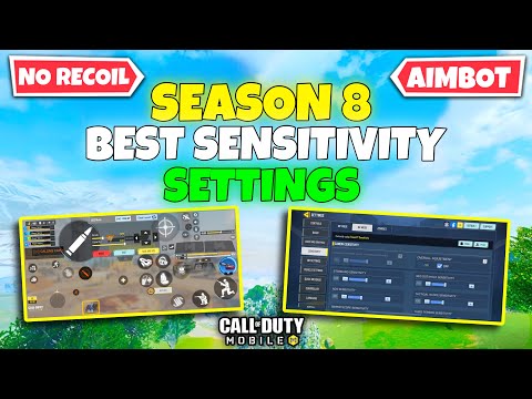 *SEASON 8* NO RECOIL + AIMBOT | BEST SENSITIVITY FOR COD MOBILE | COD MOBILE SENSITIVITY SETTINGS