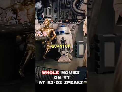 R2-D2 SPEAKS! The REAL Hero of Star Wars!