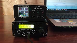 What Skimmers See My 1 Watt Output On 21 Mhz Uses Usdx V2 Qrp Transceiver