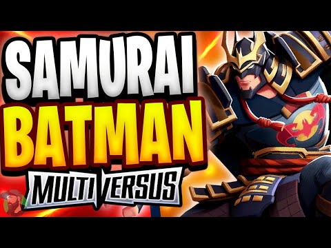 MultiVersus SAMURAI BATMAN is The Best Batman! (Coolest Skin)
