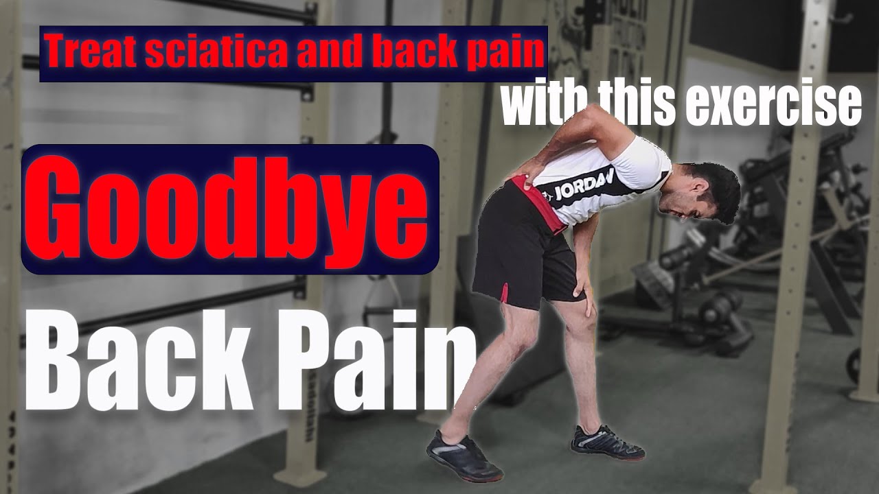 Exercises for the treatment of sciatica pain and low back pain. - YouTube