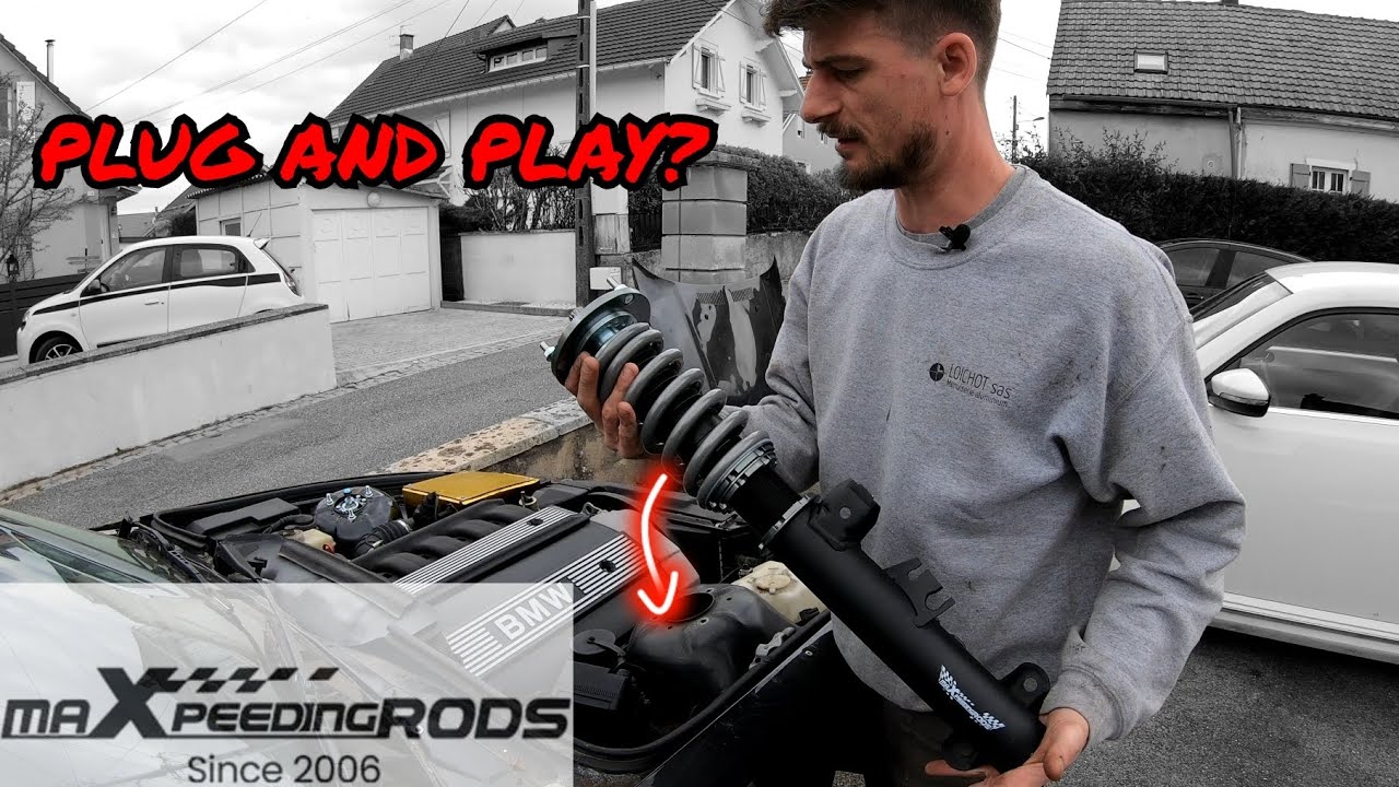 Comment monter des combinés filetés ? Maxpeedingrods Newest COT7 Advenced Coilovers.